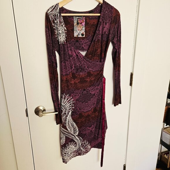 Purple burgundy Desigual dress - Picture 2 of 11